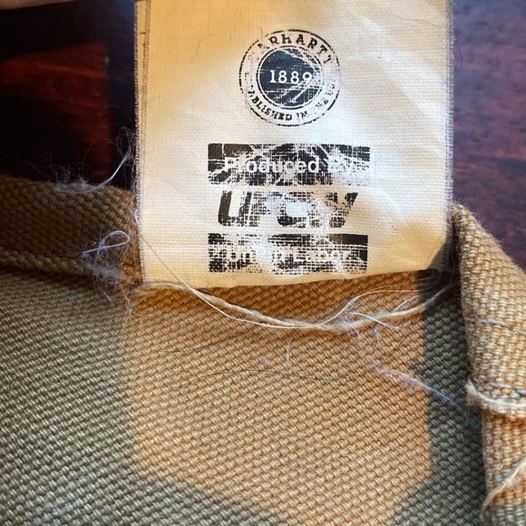 Vintage Carhartt Double Knee Insulated Bibs Overalls: Size 40x30 - Picture 10 of 10